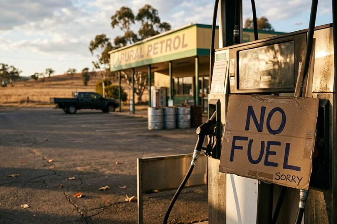 Diesel Fuel Running Out in Australia