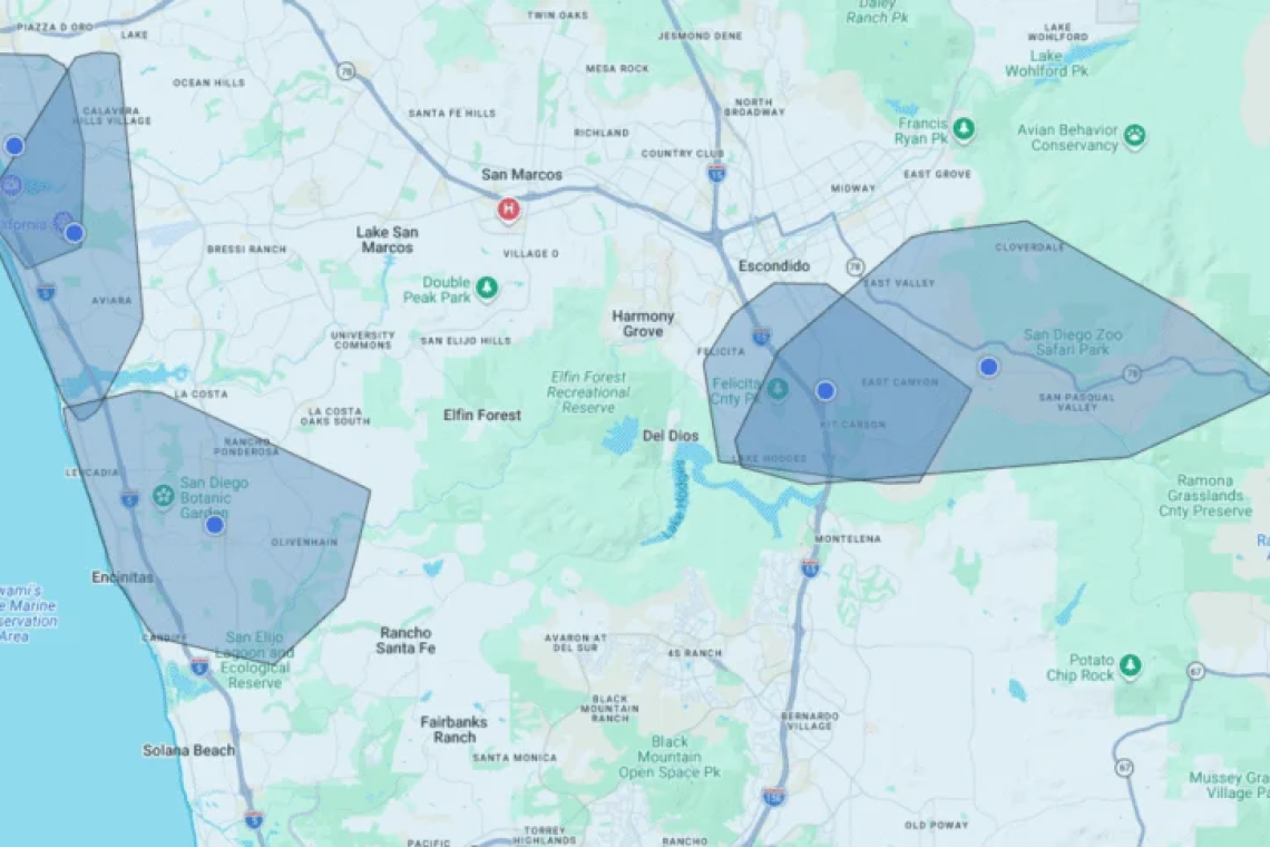 100,000 Customers Lost Electric Power Last Night - San Diego - Reason: Unknown!