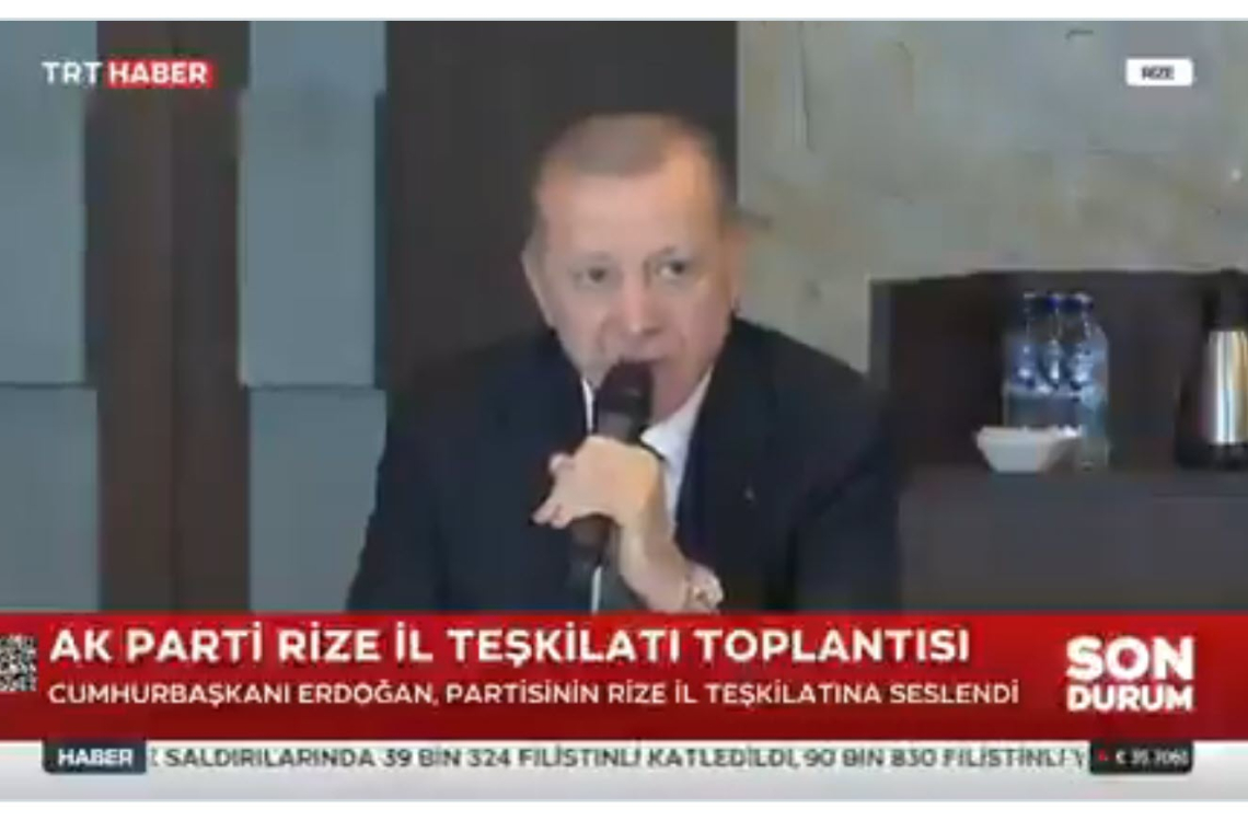 Turkish President Throws Down the Gauntlet to Israel: "Any Attack on Iran and Lebanon Will Be Considered and Attack on Turkey"