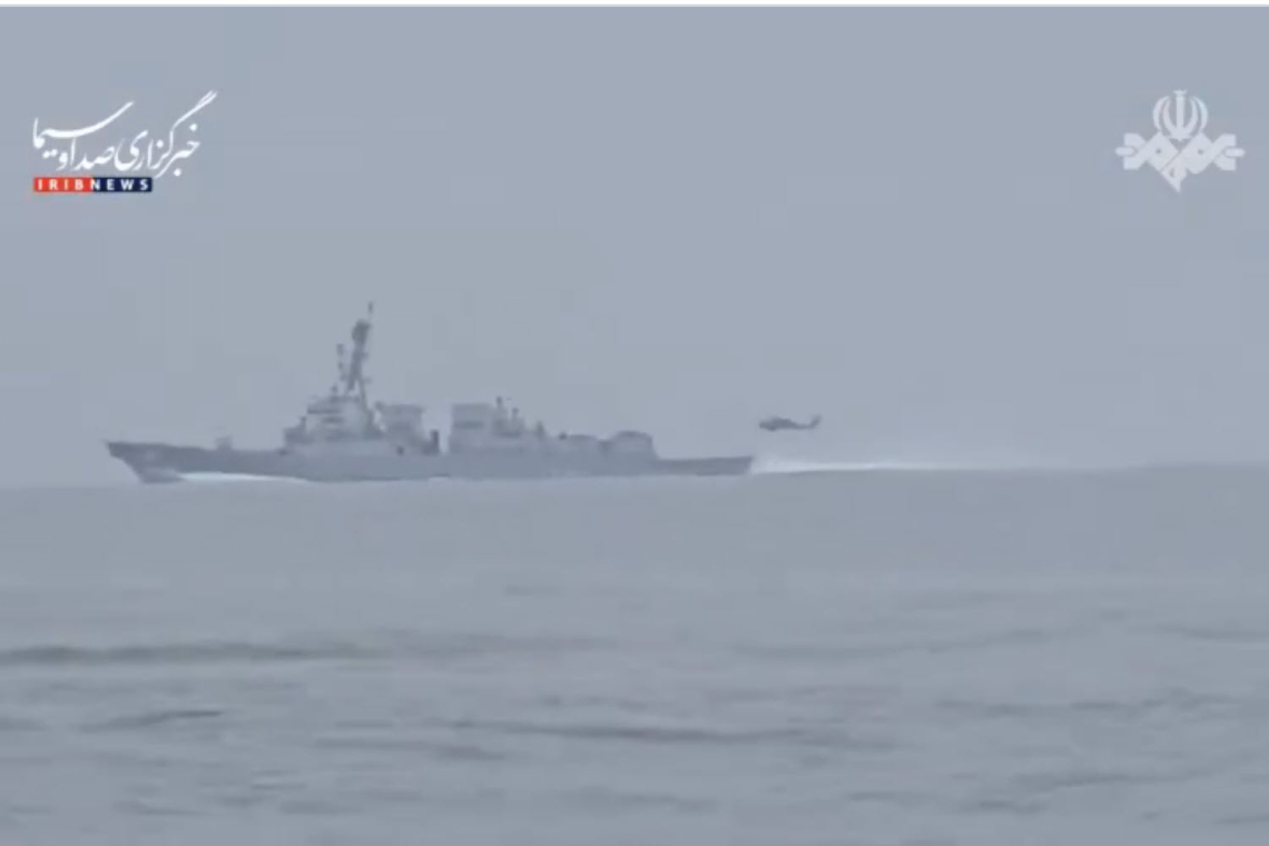 Radio Traffic: Iran to US Destroyer 